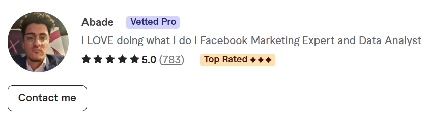 Hire Facebook Ads Expert Abade