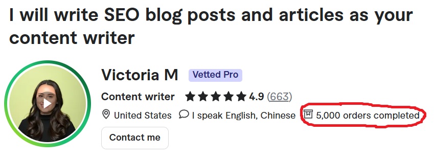 seo article writing service Victora M expert