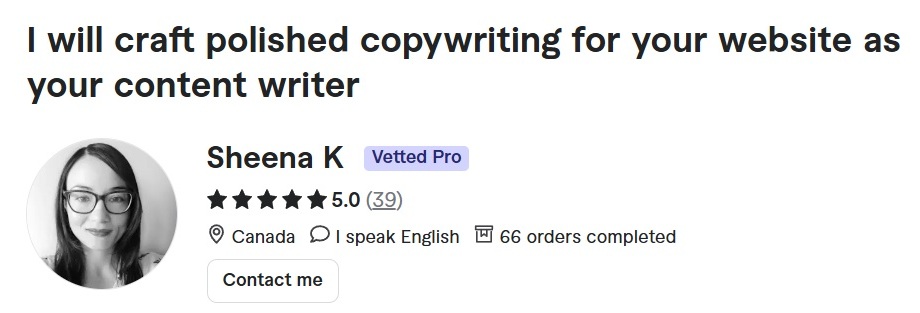 seo content writing agency Sheena k.