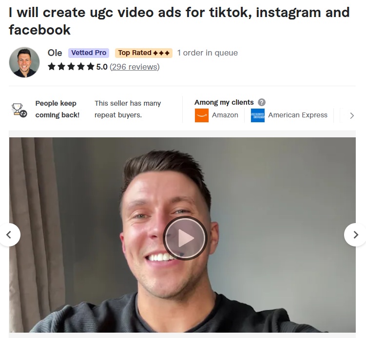 ugc ads for tiktok instagram and facebook