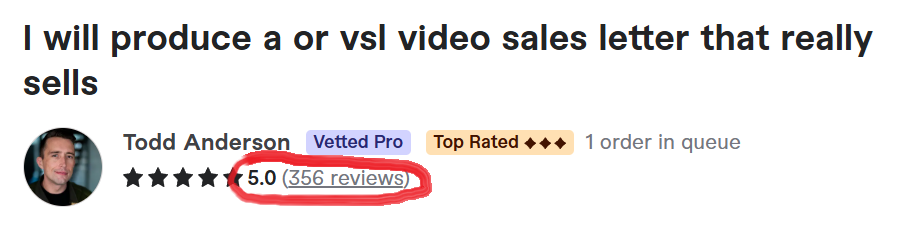 video sales letter created by Fiverr PRO expert