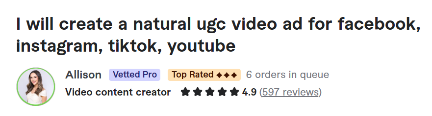 ugc videos