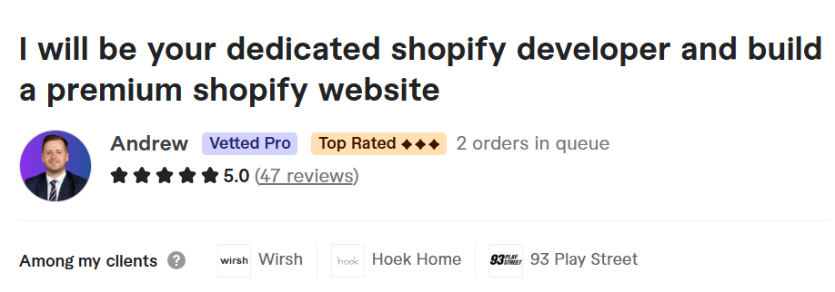 shopify expert